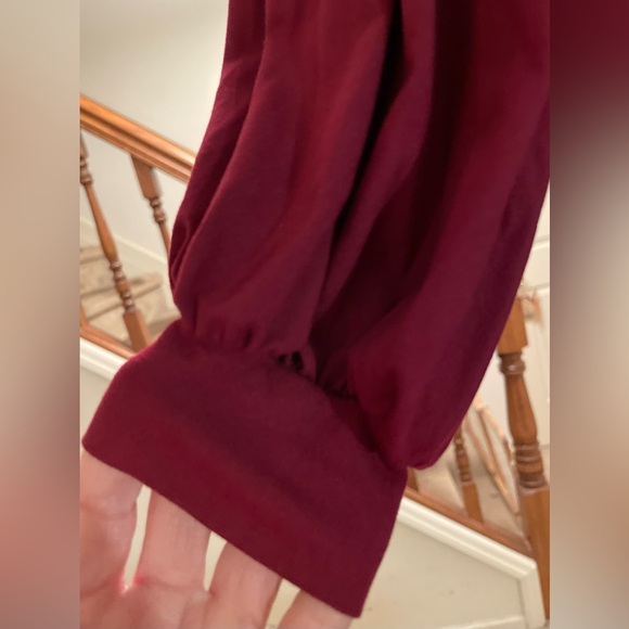 Emerald Brand Long Tunic with Leopard Print Accents - Boutique Size Small - Picture 3 of 7